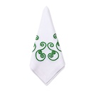 Scroll Embroidered Napkin