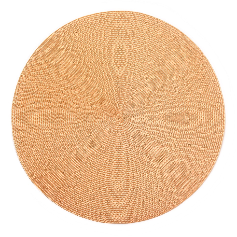 Orange Tone Shaped Placemats