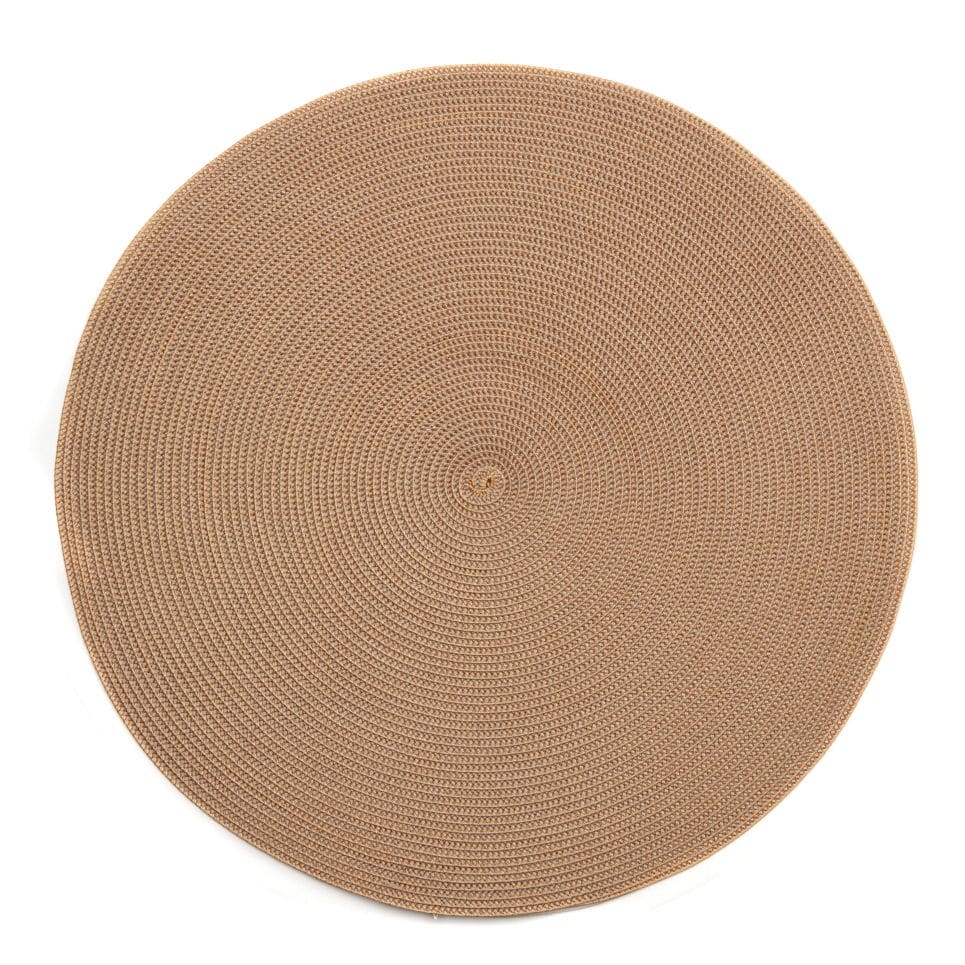 Silver 2-Tone Shaped Placemats