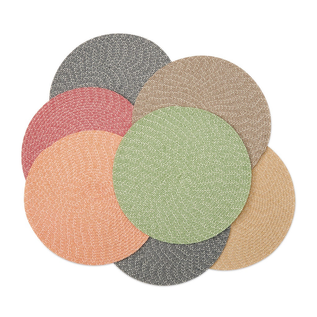 Tweed Weave Round Placemat